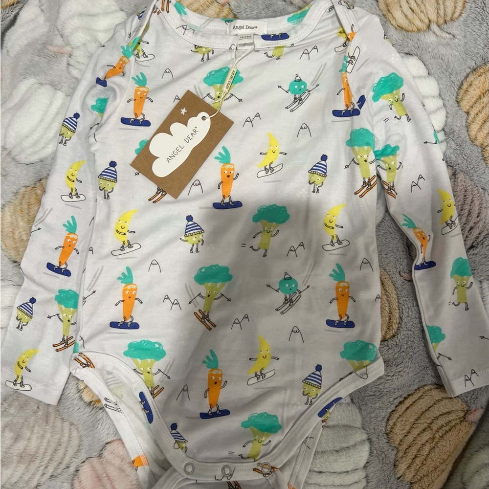 Angel dear long sleeve onesie